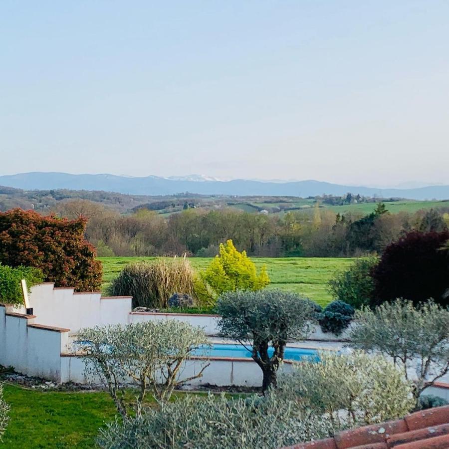 Au Temps Suspendu Villa Saint-Martin-d'Oydes Exterior photo