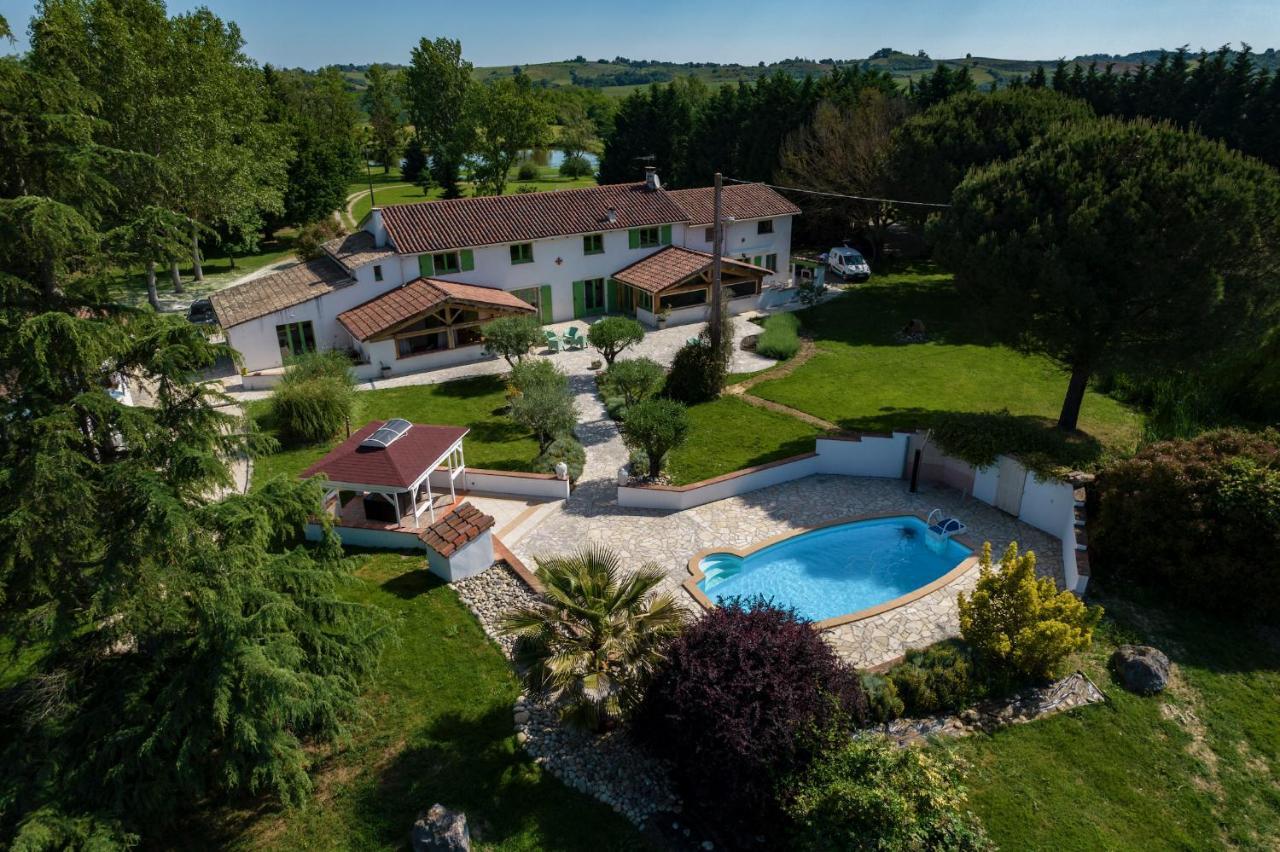 Au Temps Suspendu Villa Saint-Martin-d'Oydes Exterior photo