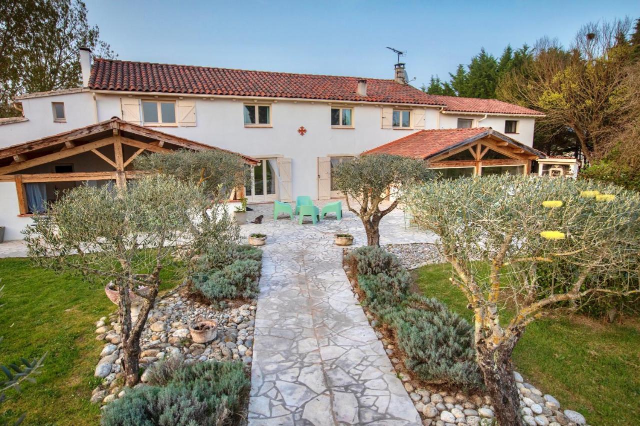 Au Temps Suspendu Villa Saint-Martin-d'Oydes Exterior photo