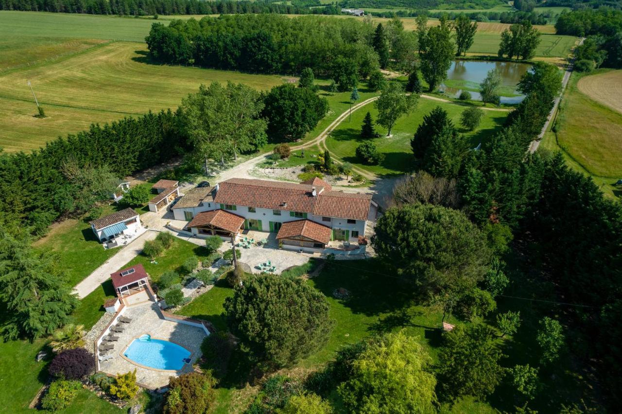 Au Temps Suspendu Villa Saint-Martin-d'Oydes Exterior photo